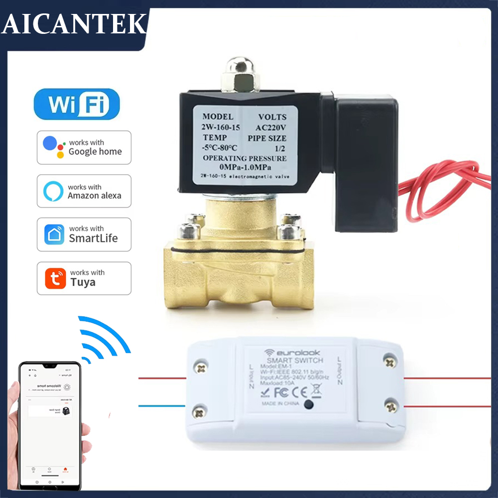 Smart Garden Instructions - AC220V Tuya WiFi Katup Solenoid Pintar
