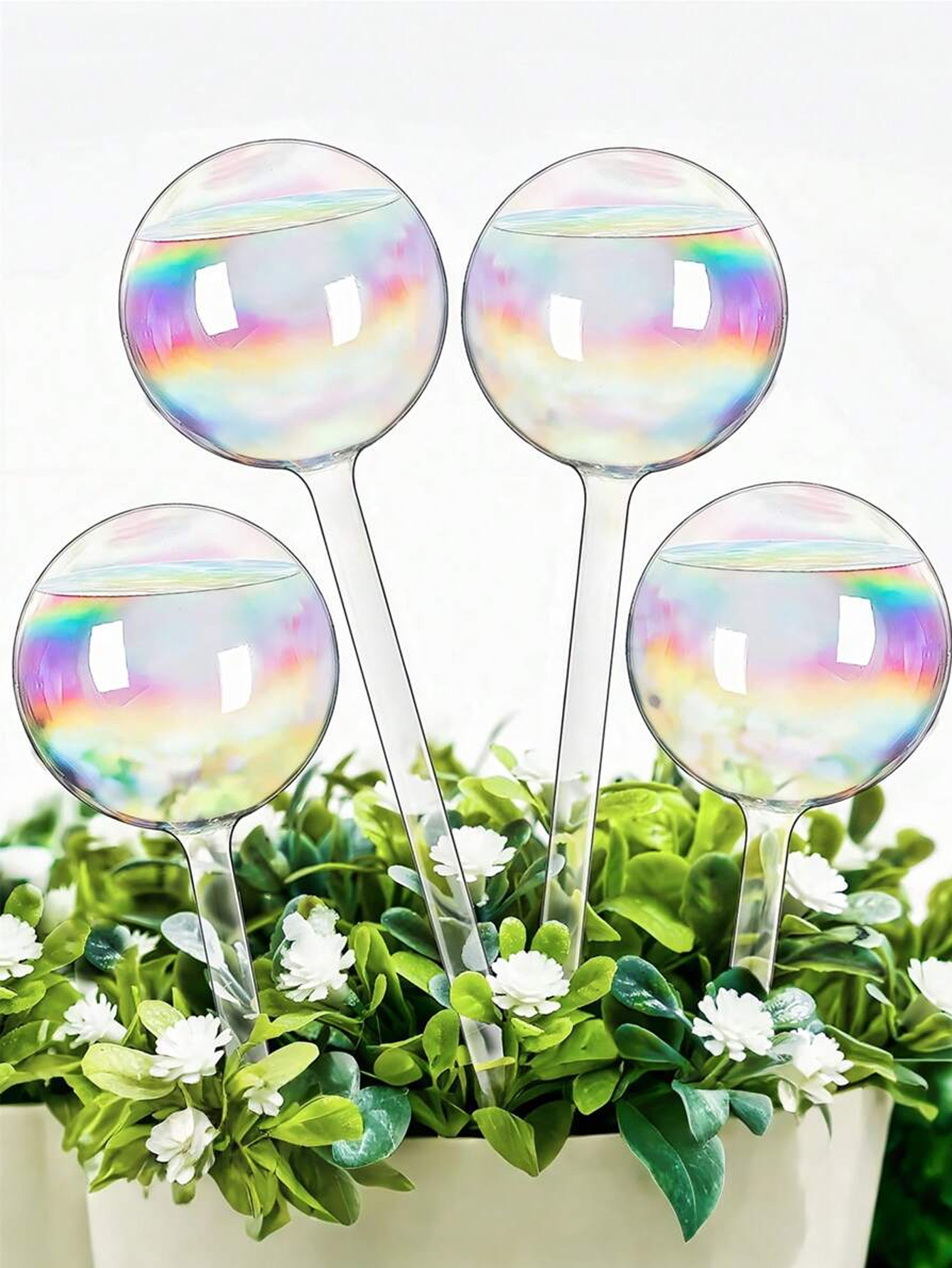 Smart Garden Project - 1/2/4pcs Sprinkler Penyiraman Otomatis Gradasi Pelangi,