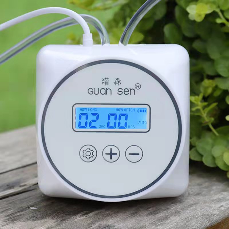 Smart Garden System - Set pompa air irigasi tetes otomatis,