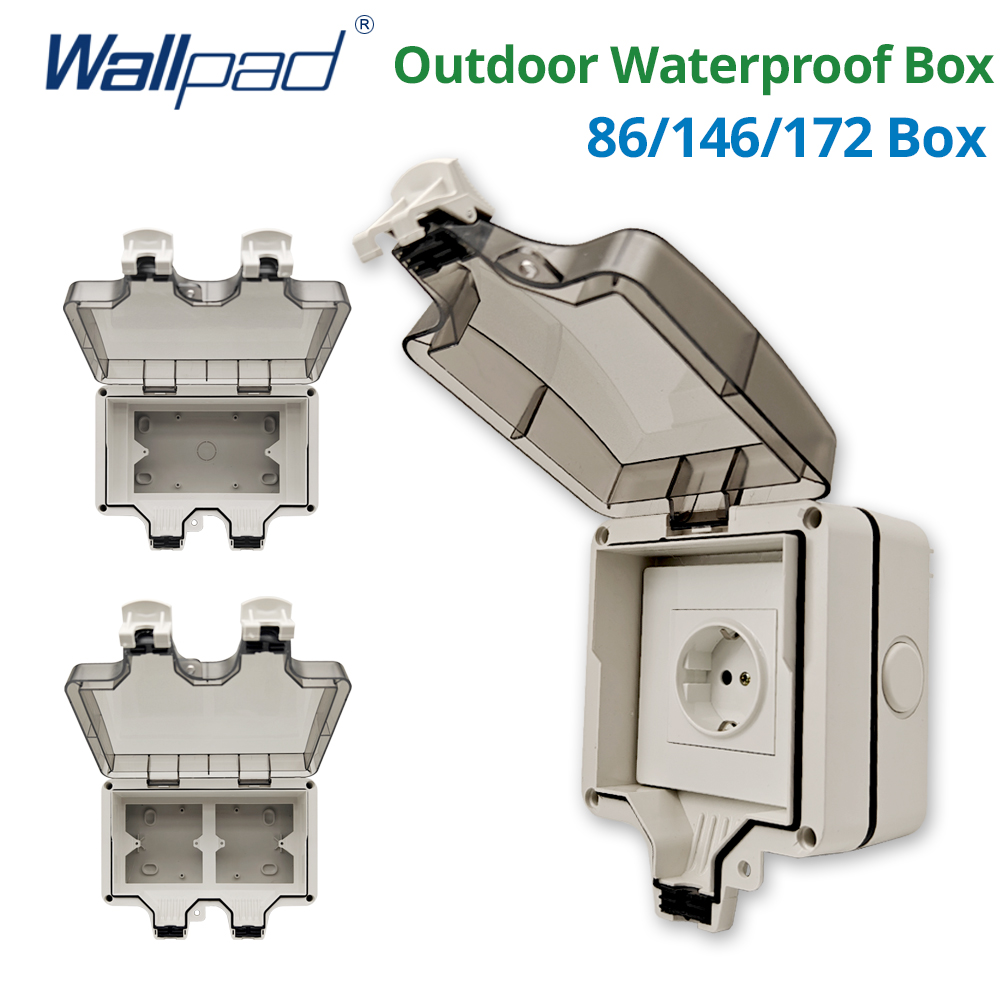 Smart Garden Storage - Wallpad IP66 Kotak Luar Ruangan Tahan