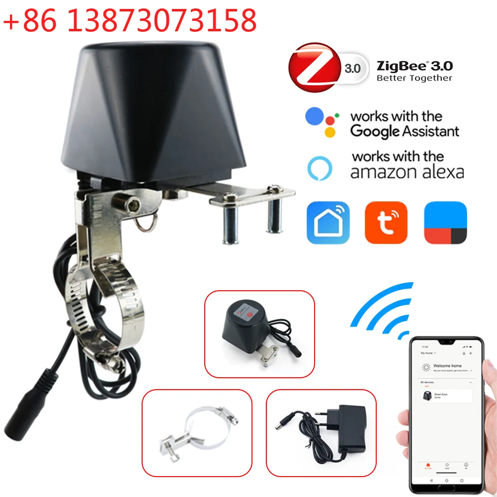 Smart Garden Instructions - Katup Gas Pintar Tuya Zigbee dengan