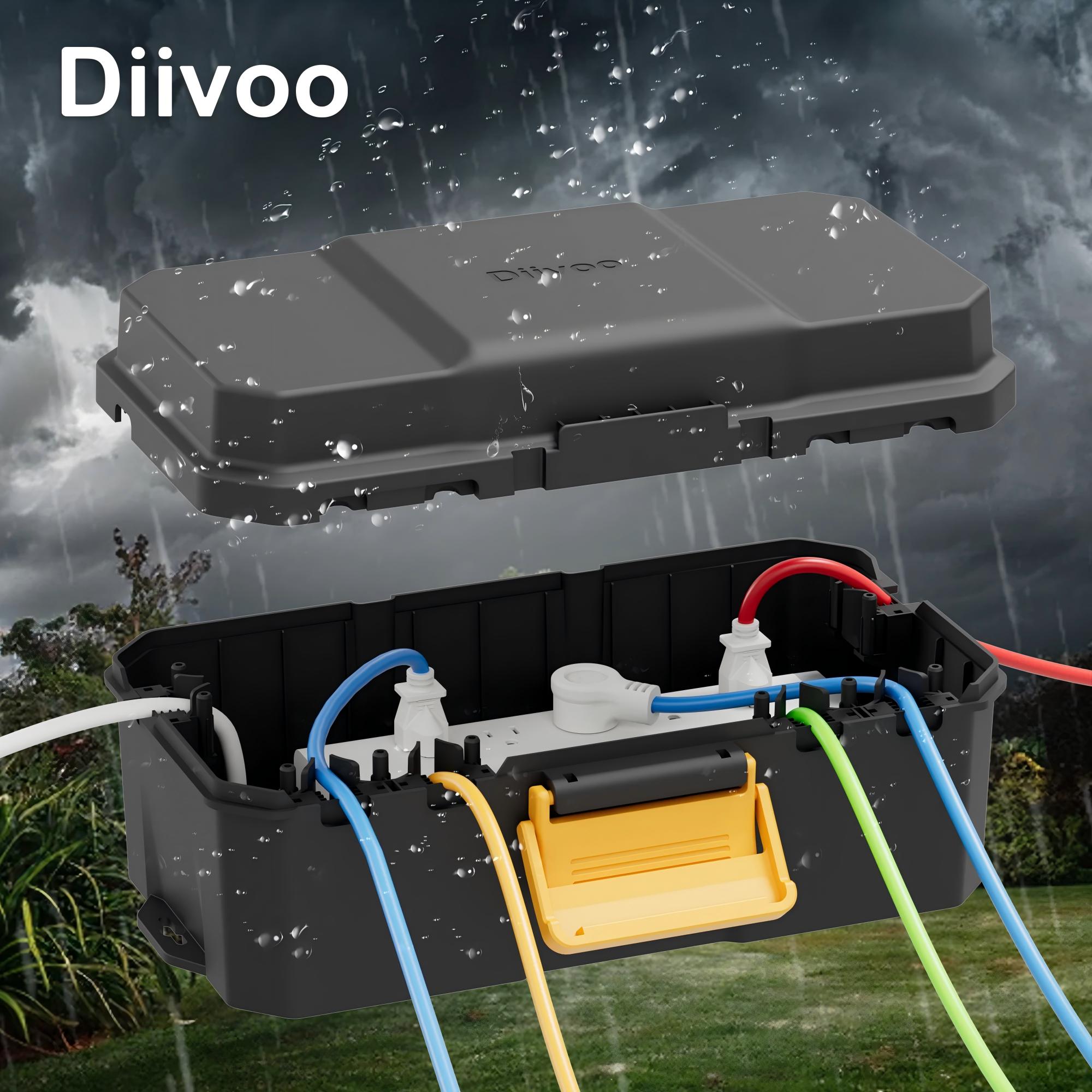 Smart Garden Storage - Diivoo penutup soket koneksi kabel luar