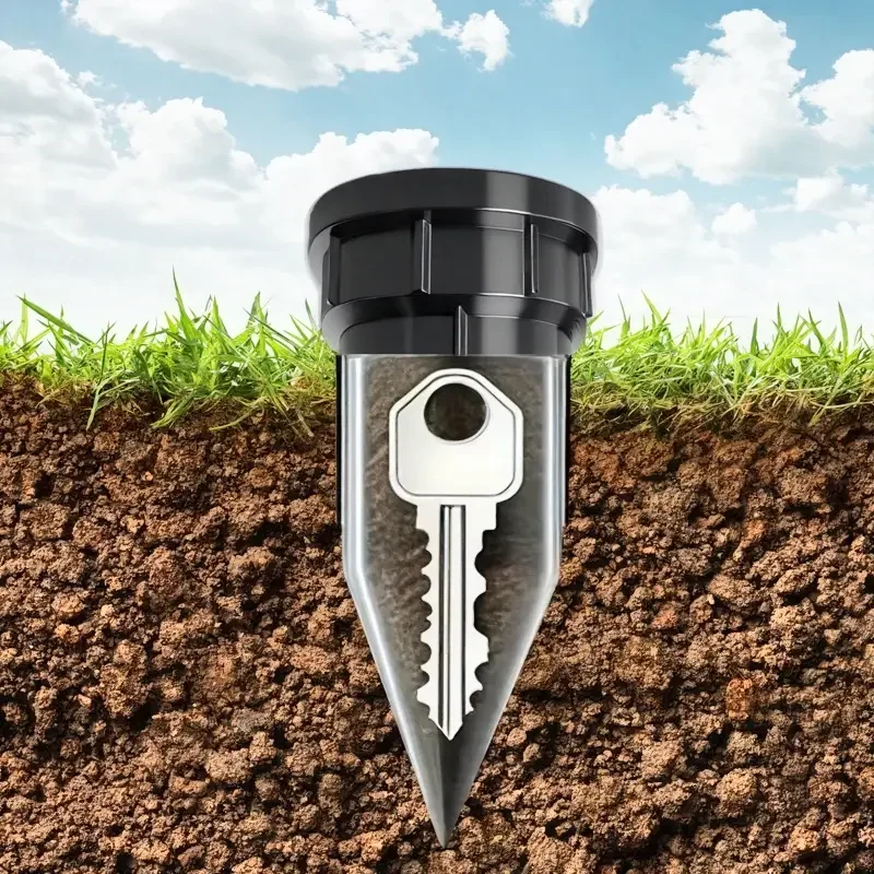 Smart Garden Storage - Penyembunyi Kunci Sprinkler Palsu, Kotak Penyimpanan