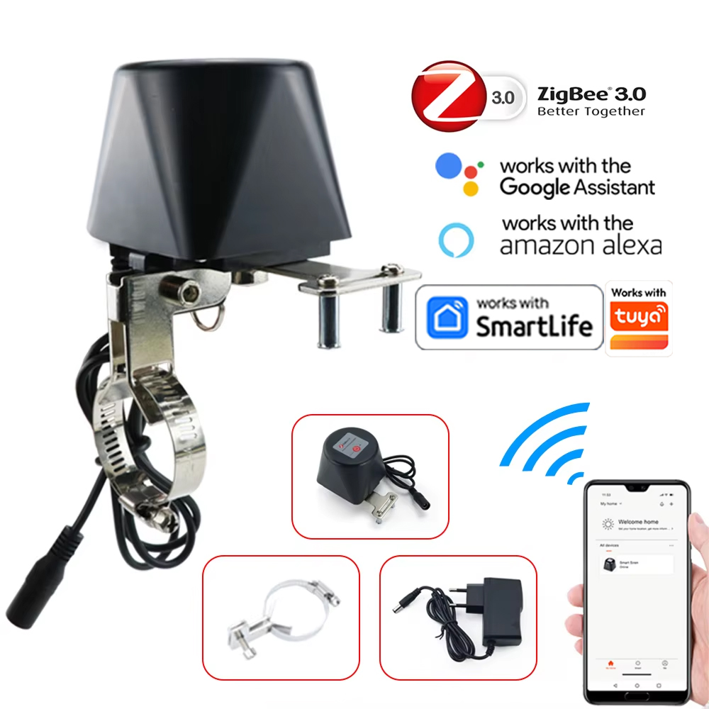 Smart Garden Instructions - Bekerja dengan Aplikasi TUYA, Katup Gas