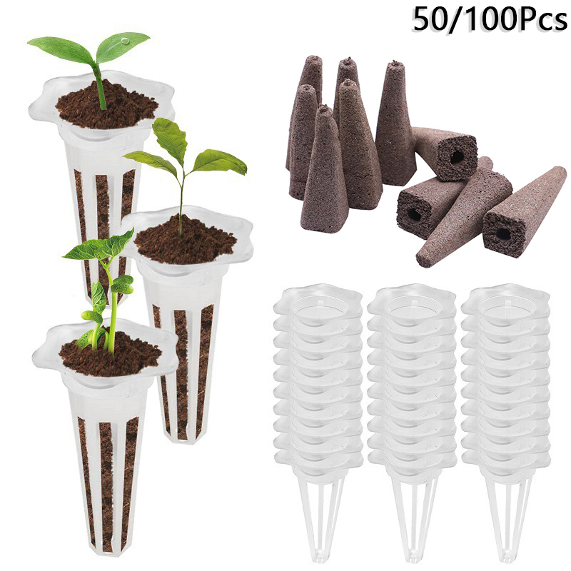 Aerogarden Seed Pod - 50/100 buah keranjang tumbuh tanaman untuk
