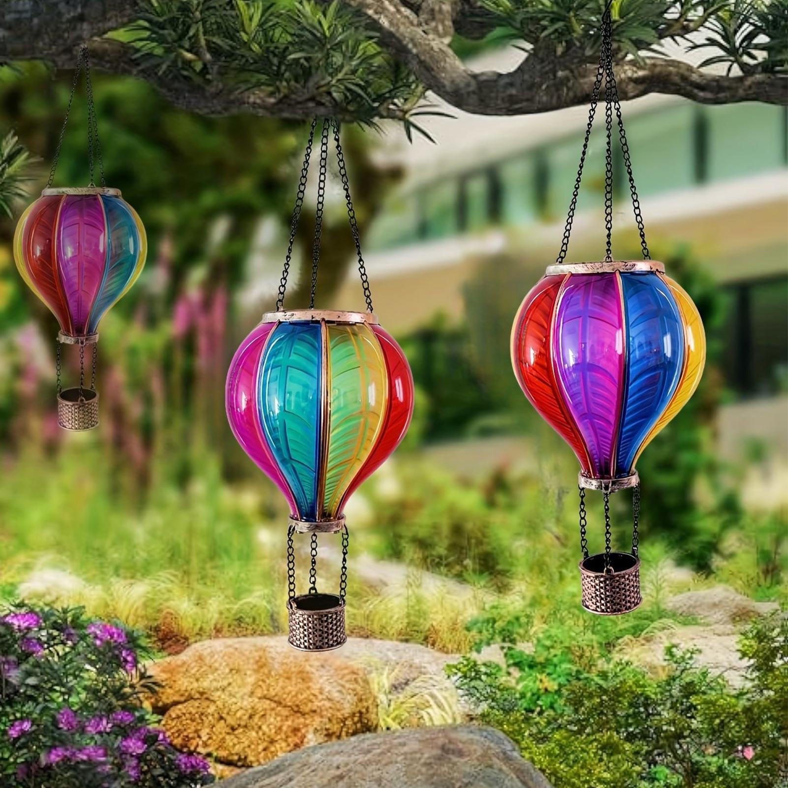 Smart Garden Balloon - Lampu Lentera Tenaga Surya Bentuk Balon