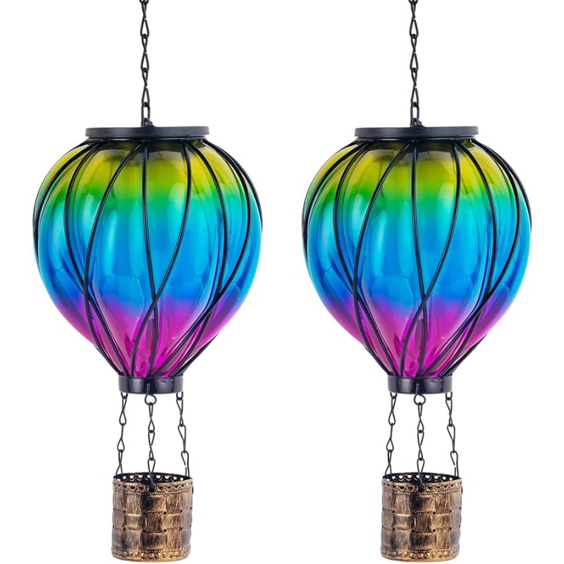 Smart Garden Balloon - Lampu Taman Tenaga Surya Antik LED