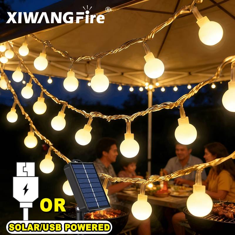 Lampu String Tenaga Surya/USB/ - Smart Garden Solar ulasan dan harga