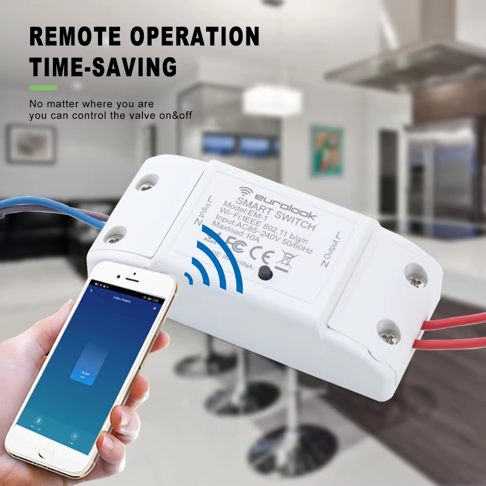 AC220V Tuya WiFi Katup Solenoi - Smart Garden Instructions ulasan dan harga