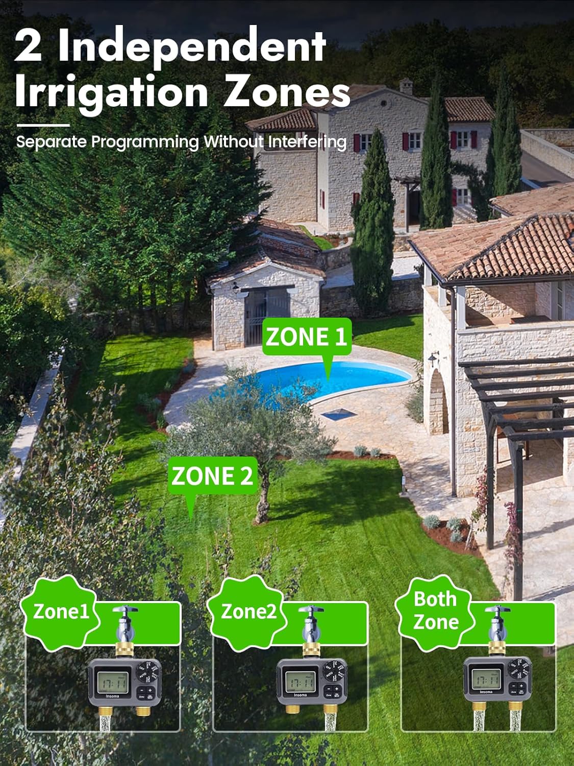 Insoma Sistem Penyiraman Iriga - Smart Garden Refill ulasan dan harga