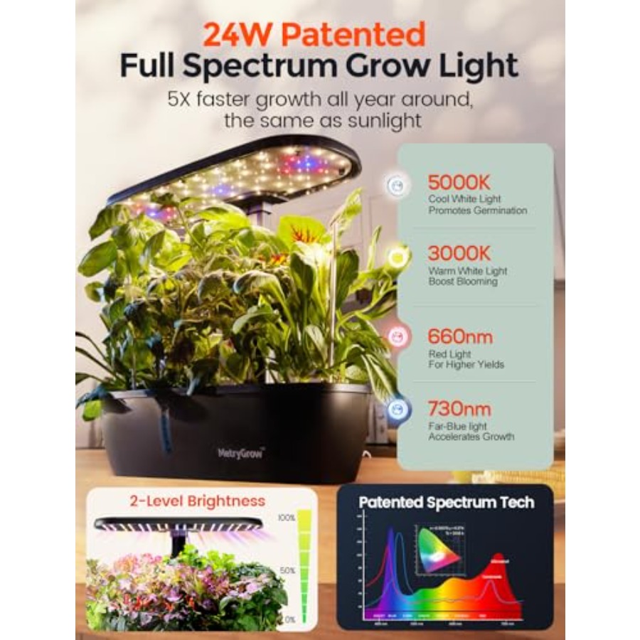 Kit Sistem Hidroponik MG-15, K - Smart Garden System ulasan dan harga