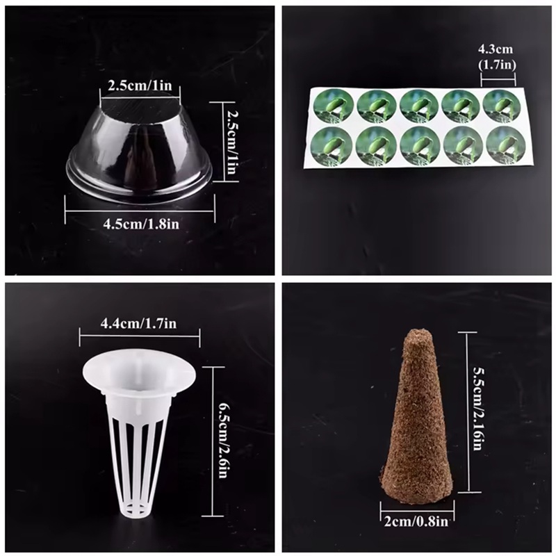 12 Buah Kit Pod Biji Spons Tum - Aerogarden Seed Pod ulasan dan harga
