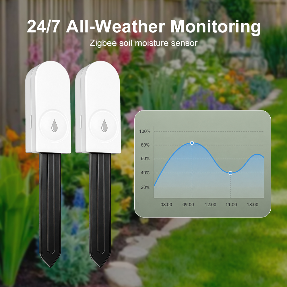 Sensor Kelembaban Tanah Zigbee - Smart Garden System ulasan dan harga