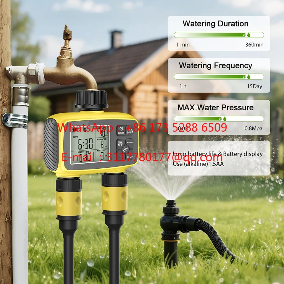 WAP01 Pengatur Waktu Irigasi T - Smart Garden Irrigation ulasan dan harga