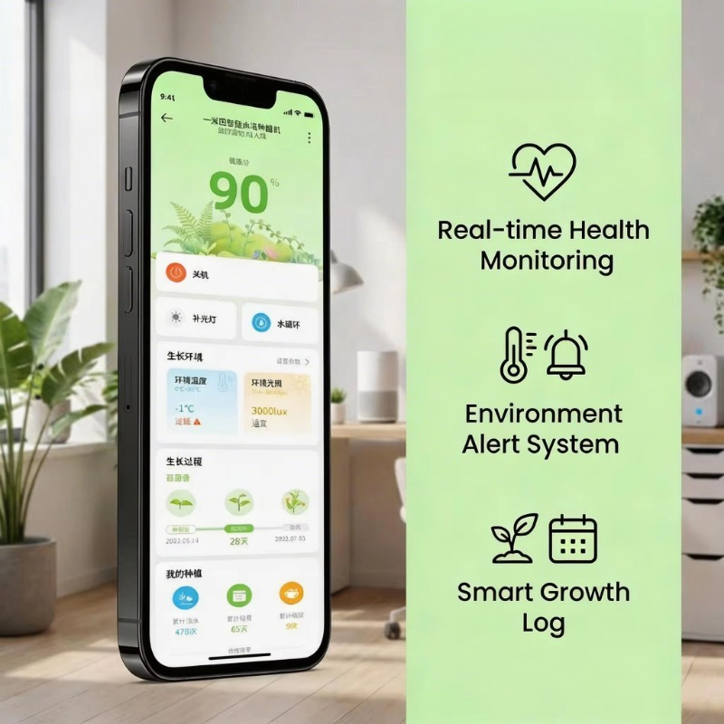 Sistem pertumbuhan hidroponik  - Smart Garden System ulasan dan harga
