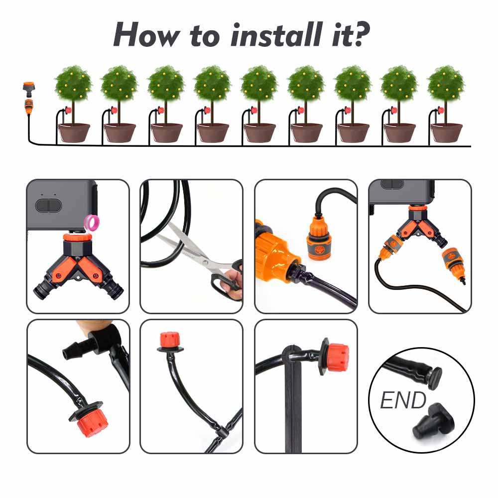 Set Irigasi Otomatis dengan Ko - Smart Garden Refill ulasan dan harga
