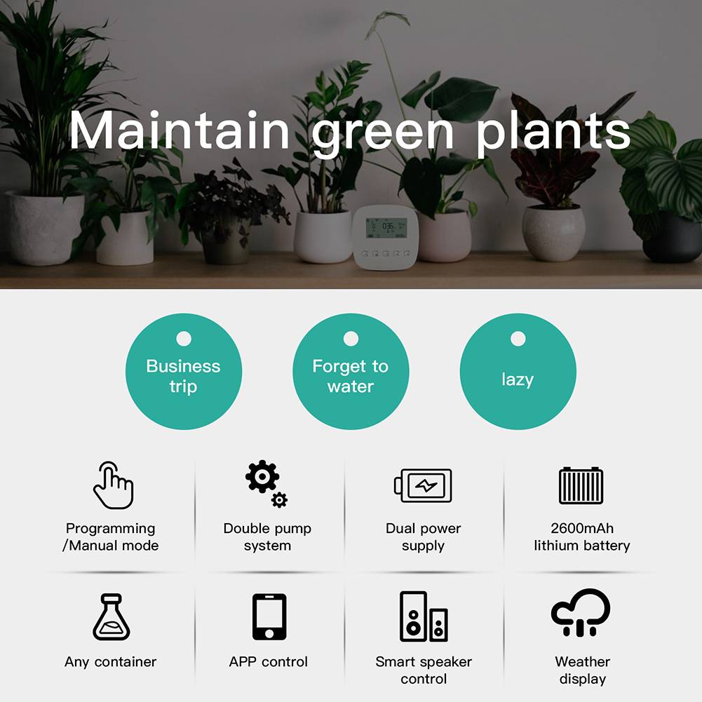 Mesin Penyiraman Pintar WiFi T - Smart Garden System ulasan dan harga