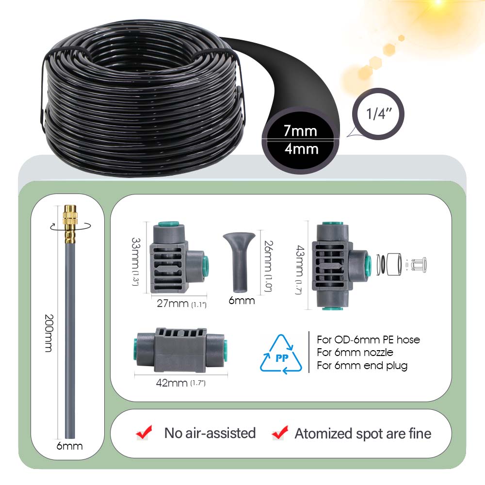 Kit Semprotan Atomisasi Pengat - Smart Garden Refill ulasan dan harga