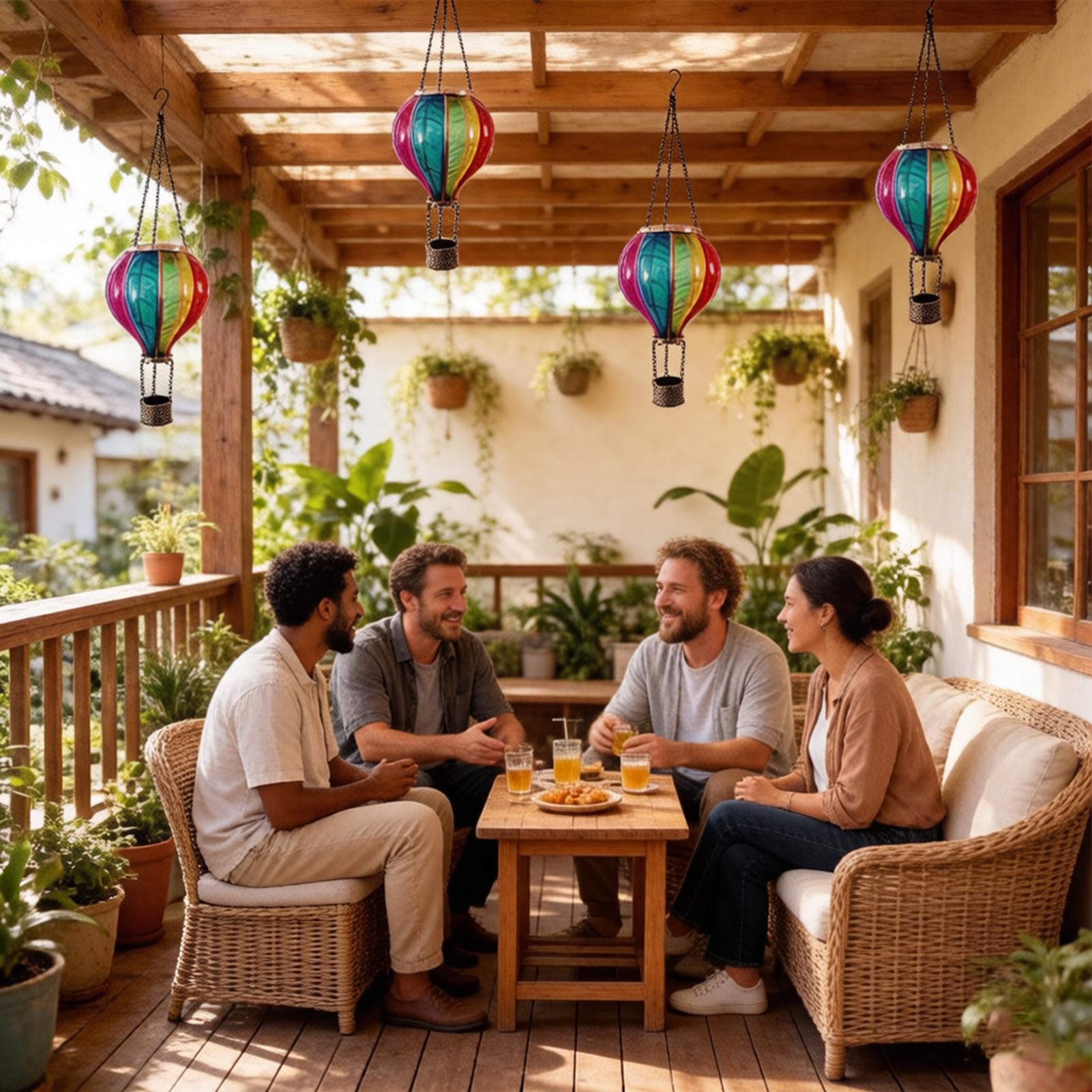 Lampu Lentera Tenaga Surya Ben - Smart Garden Balloon ulasan dan harga